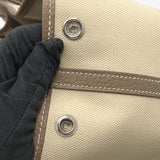 エルメス HERMES ガーデンパーティTPM Z刻印 エトゥープ シルバー金具 トワル ネゴンダ レディース ハンドバッグ