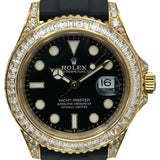 ロレックス ROLEX ヨットマスター 42 226668TBR ブラック ゴールド 自動巻き メンズ 腕時計
