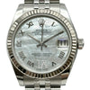 ロレックス ROLEX デイトジャスト31 178274NR ホワイトシェル ステンレススチール/ホワイトゴールド 自動巻き レディース 腕時計