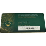 ロレックス ROLEX オイスターパーペチュアル36 126000 ターコイズブルー ステンレススチール 自動巻き メンズ 腕時計