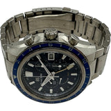 グランドセイコー Grand Seiko エボリューション9コレクション スプリングドライブ GMT SBGC249(9R69-0AS0) ブルー チタン 自動巻き メンズ 腕時計