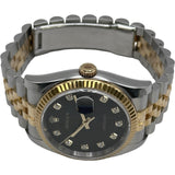 ロレックス ROLEX デイトジャスト36 116233G ブラック/ホリコン ゴールド/ステンレススチール 自動巻き メンズ 腕時計