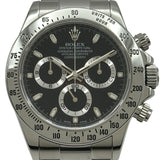 ロレックス ROLEX デイトナ 116520 ブラック ステンレススチール 自動巻き メンズ 腕時計