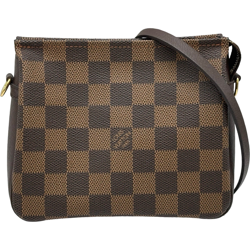 ルイヴィトン　ダミエ　トゥルース　メイクアップ　ポーチ　ハンドバッグ　茶色 ルイ・ヴィトン LOUIS VUITTON トゥルース・メイクアップ N51982