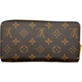 ルイ・ヴィトン LOUIS VUITTON ジッピー・ウォレット M41895 ブラウン モノグラム・キャンバス レディース 長財布