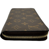 ルイ・ヴィトン LOUIS VUITTON ジッピー・ウォレット M41895 ブラウン モノグラム・キャンバス レディース 長財布