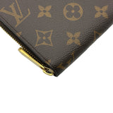 ルイ・ヴィトン LOUIS VUITTON ジッピー・ウォレット M41895 ブラウン モノグラム・キャンバス レディース 長財布