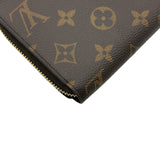ルイ・ヴィトン LOUIS VUITTON ジッピー・ウォレット M41895 ブラウン モノグラム・キャンバス レディース 長財布