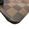 ルイ・ヴィトン LOUIS VUITTON ポシェット・クレ N61658 ブラウン ダミエ/レザー レディース コインケース