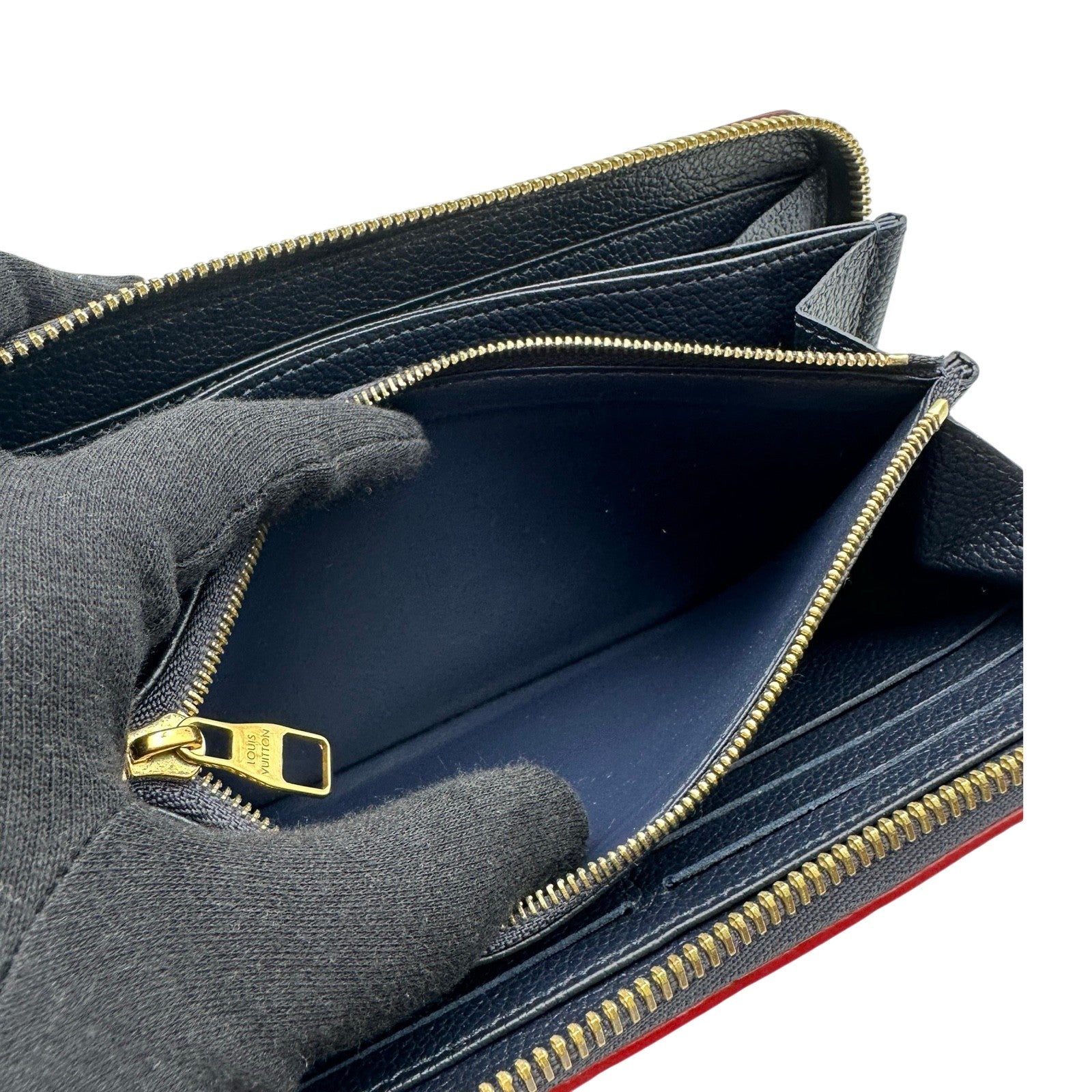 【taka】ルイヴィトン M62121 ジッピー・ウォレット　ネイビー ルイ・ヴィトン LOUIS VUITTON ジッピーウォレット M62121 ネイビー