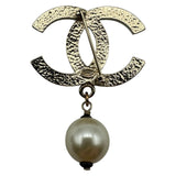 シャネル CHANEL ココマークブローチ ゴールド メタル/パール アクセサリー