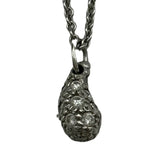 ティファニー TIFFANY＆CO ティアドロップネックレス プラチナ PT950 ジュエリー