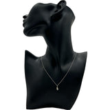 ティファニー TIFFANY＆CO ティアドロップネックレス プラチナ PT950 ジュエリー