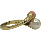 ミキモト MIKIMOTO リング ゴールド K18 パール ジュエリー