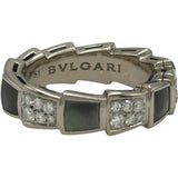 ブルガリ BVLGARI セルペンティヴァイパーリング ホワイトゴールド Au750 ダイヤモンド ジュエリー