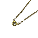 ティファニー TIFFANY＆CO バイザヤードネックレス ゴールド 750/ダイヤモンド ジュエリー