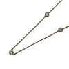 ティファニー TIFFANY＆CO バイザヤードネックレス ゴールド 750/ダイヤモンド ジュエリー