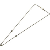 ティファニー TIFFANY＆CO バイザヤードネックレス ゴールド 750/ダイヤモンド ジュエリー