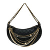シャネル CHANEL マトラッセ オール アバウト チェーン ホーボーバッグ AS0774 ブラック ゴールド金具 ラムスキン レディース ショルダーバッグ