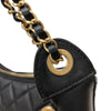 シャネル CHANEL マトラッセ オール アバウト チェーン ホーボーバッグ AS0774 ブラック ゴールド金具 ラムスキン レディース ショルダーバッグ