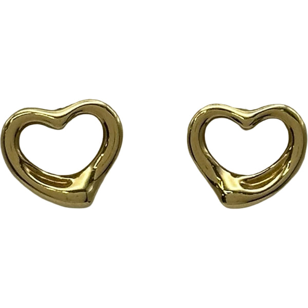 ティファニー TIFFANY＆CO オープンハートピアス ゴールド 750