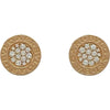 ブルガリ BVLGARI ブルガリブルガリダイヤピアス ピンクゴールド Au750/ダイヤモンド ジュエリー