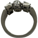 ブルガリ BVLGARI ルチアダイヤリング ホワイトゴールド 750/ダイヤモンド ジュエリー