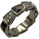 ブルガリ BVLGARI セルペンティヴァイパーダイヤリング ホワイトゴールド Au750/マザーオブパール/ダイヤモンド ジュエリー