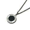 ブルガリ BVLGARI ブルガリブルガリネックレス ホワイトゴールド Au750/ダイヤモンド/オニキス ジュエリー
