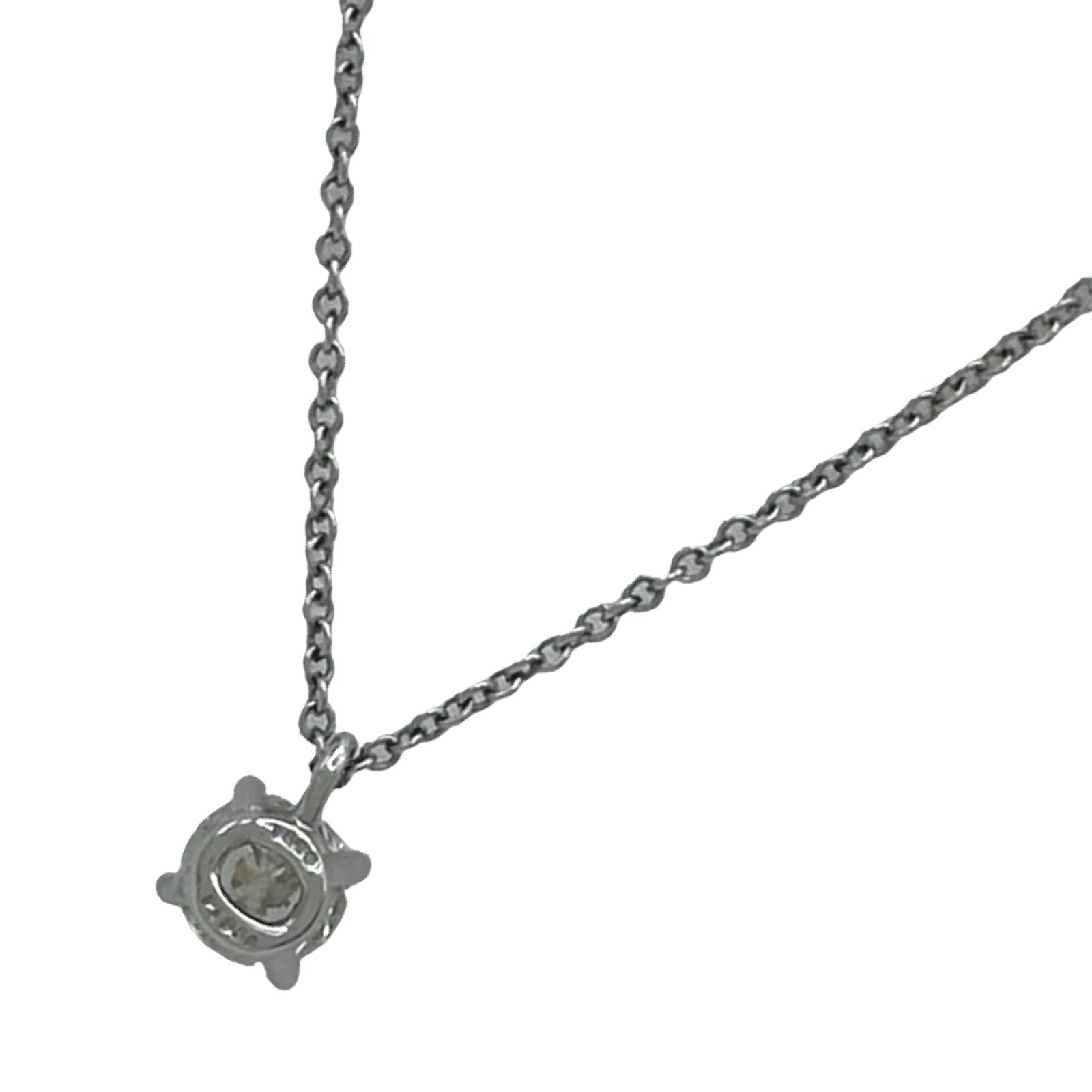 ティファニー TIFFANY＆CO ソリティアネックレス プラチナ Pt950