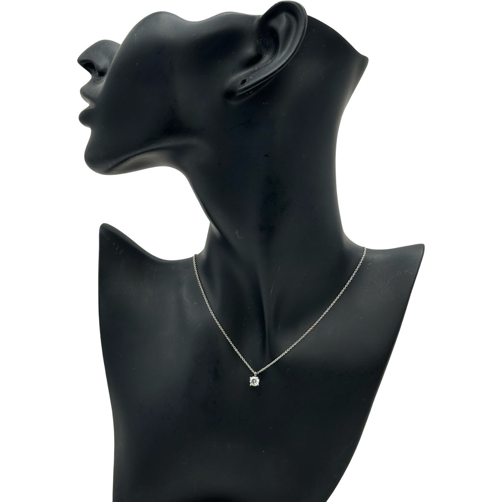 TIFFANY&Co. Pt950ソリティアダイヤモンドネックレス0.37ct ティファニー TIFFANY＆CO ソリティアネックレス プラチナ Pt950
