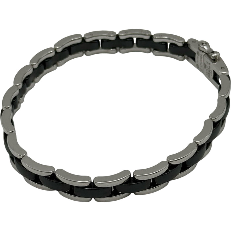 CHANEL シャネル 00C PVC ブレスレット シャネル CHANEL ウルトラブレスレット ホワイトゴールド Au750
