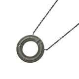 ティファニー TIFFANY＆CO TTWOサークルダイヤネックレス ホワイトゴールド Au750/ダイヤモンド ジュエリー