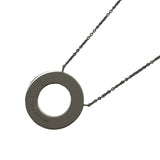 ティファニー TIFFANY＆CO TTWOサークルダイヤネックレス ホワイトゴールド Au750/ダイヤモンド ジュエリー