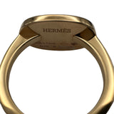 エルメス HERMES シェーヌダンクルヴェルソリング ピンクゴールド Au750 ジュエリー