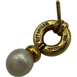 ティファニー TIFFANY＆CO ドアノックピアス ゴールド 750/パール ジュエリー