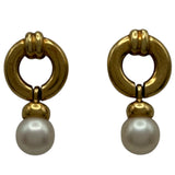 ティファニー TIFFANY＆CO ドアノックピアス ゴールド 750/パール ジュエリー