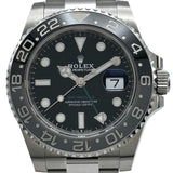 ロレックス ROLEX GMTマスター2 126710GRNR ブラック ステンレススチール 自動巻き メンズ 腕時計