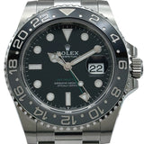ロレックス ROLEX GMTマスター2 126710GRNR ブラック ステンレススチール 自動巻き メンズ 腕時計