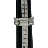 ブルガリ BVLGARI ビーゼロワンリング3バンド(S) ホワイトゴールド 750 ジュエリー