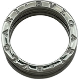 ブルガリ BVLGARI ビーゼロワンリング3バンド(S) ホワイトゴールド 750 ジュエリー