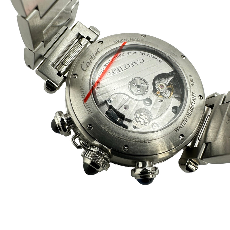 カルティエ Cartier パシャドゥカルティエクロノグラフ WSPA0018