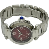 カルティエ Cartier パシャ ドゥ カルティエ WSPA0031 レッド ステンレススチール 自動巻き ユニセックス 腕時計