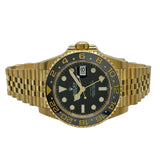 ロレックス ROLEX GMTマスター2 126718GRNR ブラック ゴールド 自動巻き メンズ 腕時計