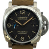 パネライ PANERAI ルミノール マリーナ 1950 3デイズ オートマティック PAM01351 ダークブラウン チタン 自動巻き メンズ 腕時計