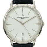ヴァシュロン・コンスタンタン VACHERON CONSTANTIN パトリモニー コンテンポラリー 85180/000G-9230 シルバー ホワイトゴールド 自動巻き メンズ 腕時計