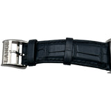 ランゲ＆ゾーネ A.LANGE&SOHNE サクソニア・アウトサイズデイト 381.029/(LSLS3813AD) ブラック ホワイトゴールド 自動巻き メンズ 腕時計