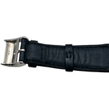 ランゲ＆ゾーネ A.LANGE&SOHNE サクソニア・アウトサイズデイト 381.029/(LSLS3813AD) ブラック ホワイトゴールド 自動巻き メンズ 腕時計