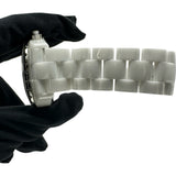 シャネル CHANEL J12クロノグラフ41MM H2009 ホワイト セラミック/ステンレススチール 自動巻き メンズ 腕時計