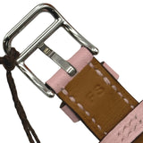 エルメス HERMES ケープゴッド ドゥブルトゥール CC1.233 ホワイトシェル ステンレススチール クオーツ レディース 腕時計